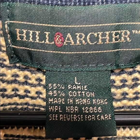 Cream and Black Geometric Crewneck Sweater - Picture 4 of 7